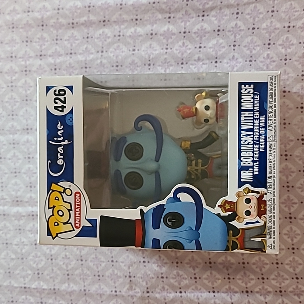 Coraline Mr. Bobinsky with Mouse Funko Pop 426
